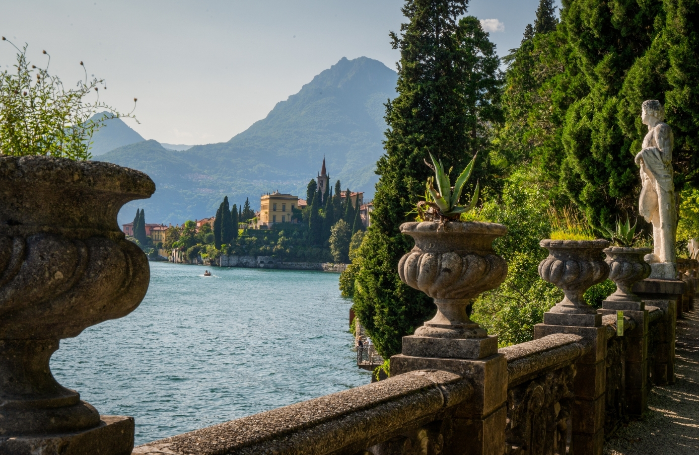 VARENNA – VILLA MONASTERO: IL GIARDINO BOTANICO – SU GIARDINO ITALIANO 13