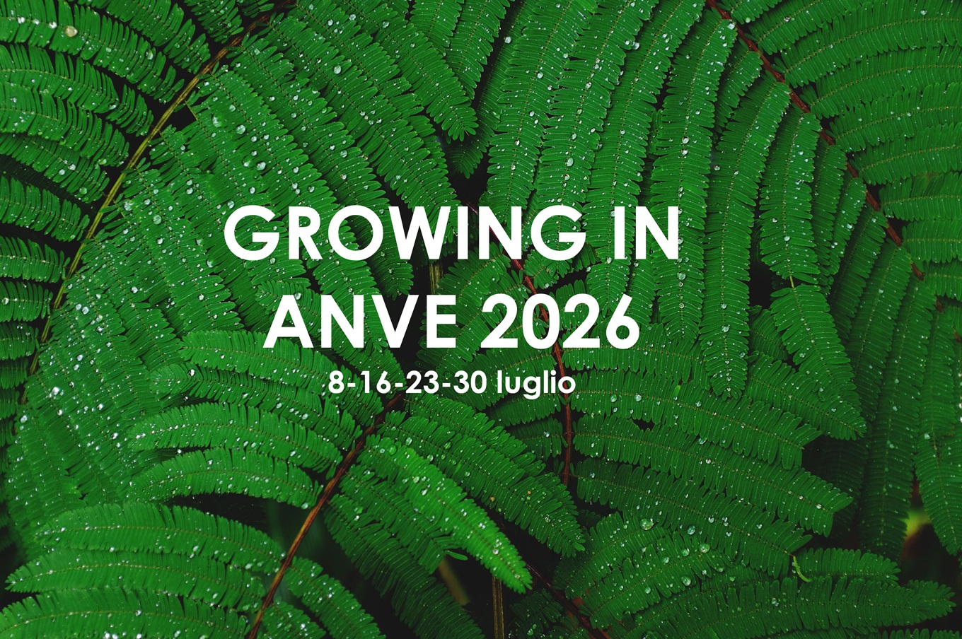 GROWING IN ANVE: SEMINARI ON LINE PER OPERATORI DEL SETTORE VIVAISTICO